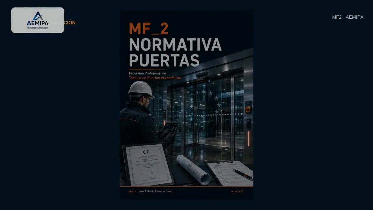 MF2 · Normativa de puertas automáticas